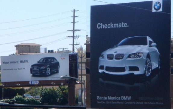 BMW Vs Audi - Checkmate - Brands War - Ambush Marketing