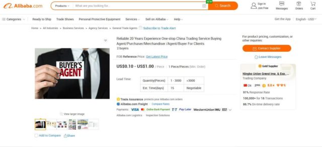 Alibaba B2B Business Services