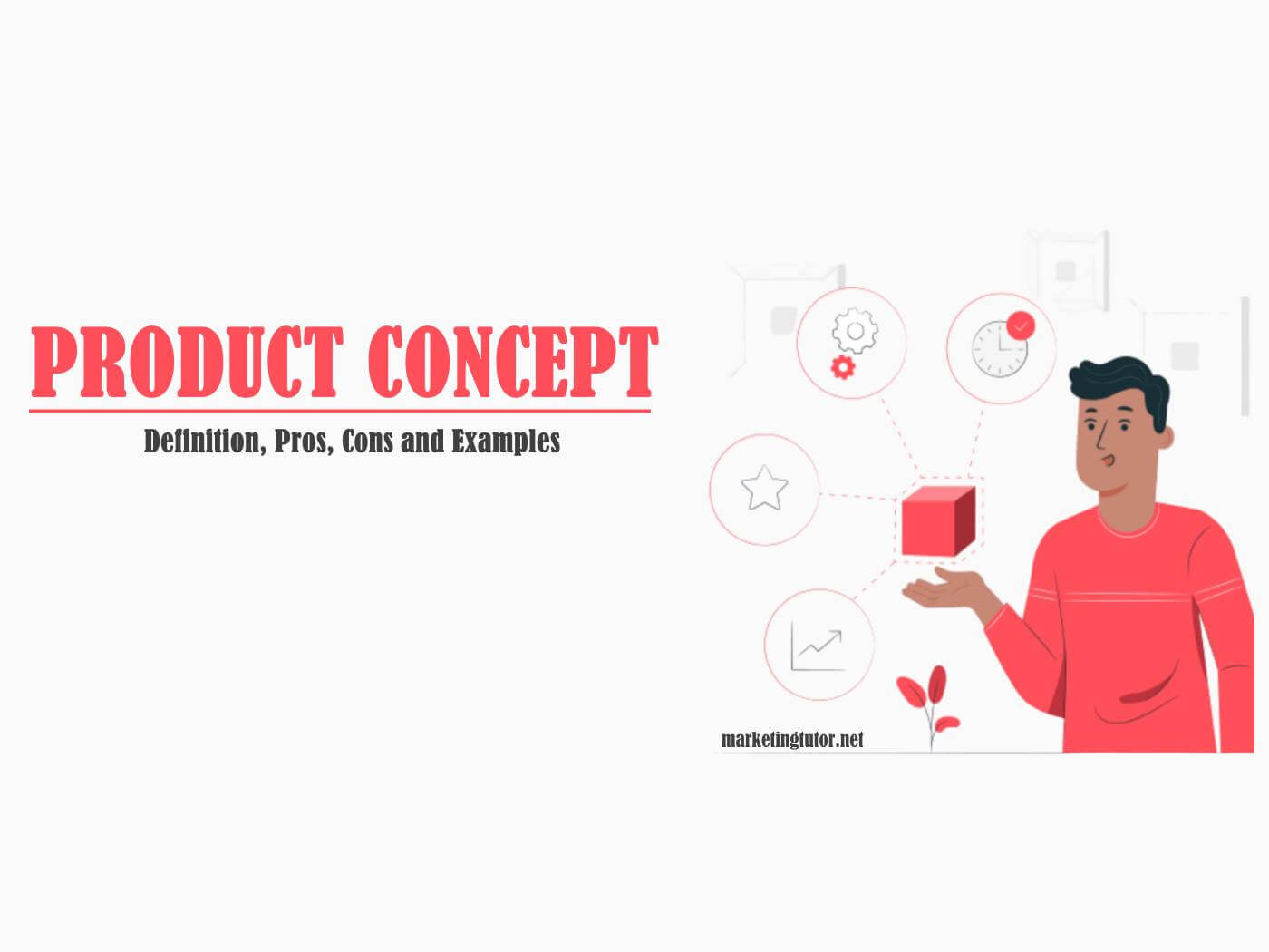 concept of product presentation