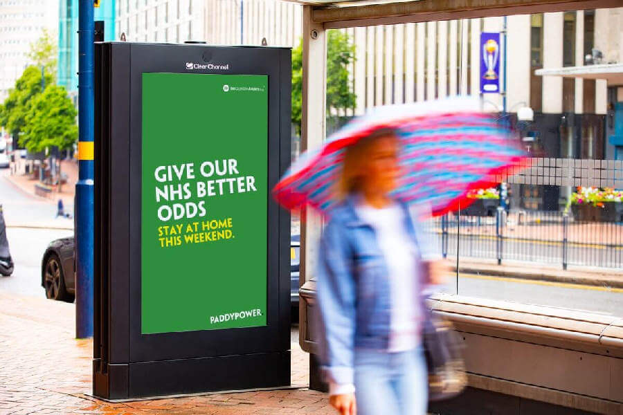 Digital Out Of Home Advertising Example