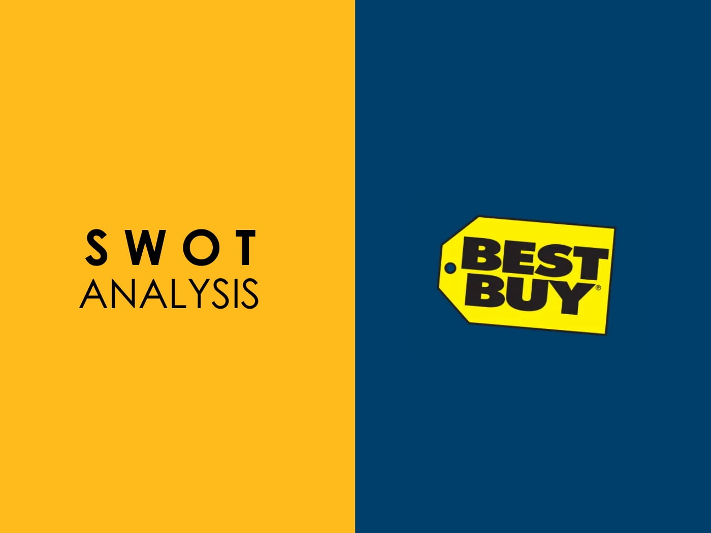 Best Buy SWOT Analysis Marketing Tutor