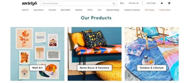 Sell on Society6 - Print on Demand