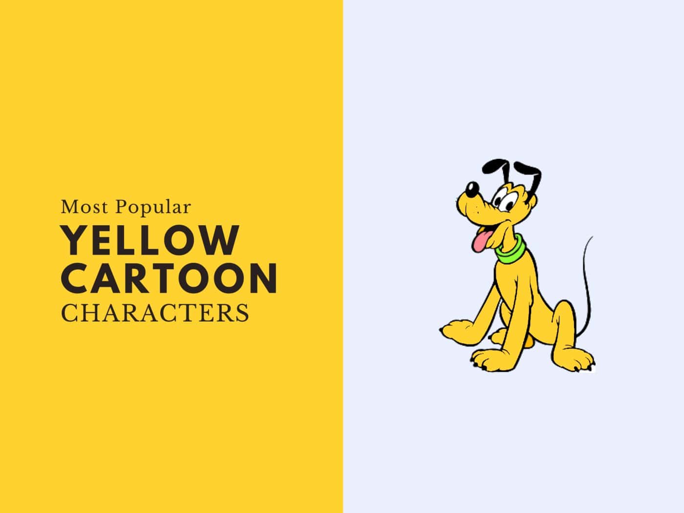 13 Most Popular Yellow Cartoon Characters of All Time