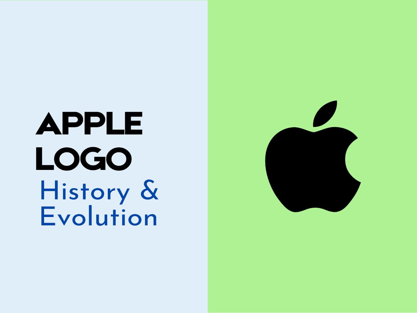 Apple Logo History