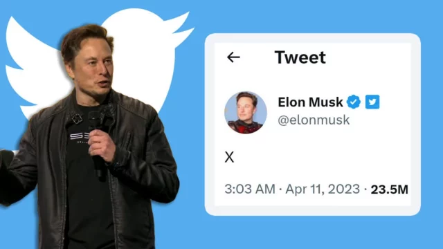 Elon Must Tweeted X