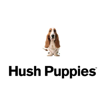 Hush Puppies basset hound logo