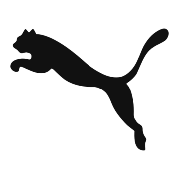 Puma leaping cat logo